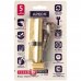 Цилиндр Apecs SM-90, 35х55 мм, ключ/вертушка, цвет золотой, SM-82594815