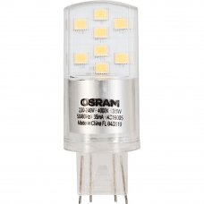 Лампа светодиодная Osram G9 3.5 Вт капсула прозрачная 400 лм, нейтральный белый свет
