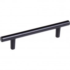 Ручка-рейлинг мебельная 96 мм, цвет чёрный