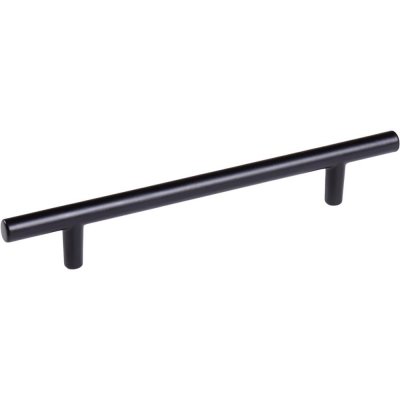 Ручка-рейлинг мебельная 128 мм, цвет чёрный, SM-82611329