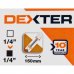 Удлинитель Dexter 1/4" 150 мм, SM-82612580