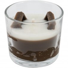 Свеча ароматическая «Шоколадное суфле» 60 гр, цвет коричневый