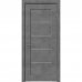 Дверь межкомнатная Сохо остекленная ПВХ цвет лофт темный 90x200 см (с замком и петлями), SM-82624813