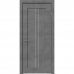 Дверь межкомнатная Сиэтл остекленная ПВХ цвет лофт темный 90x200 см (с замком и петлями), SM-82624817