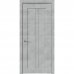Дверь межкомнатная остекленная ПВХ Сиэтл цвет лофт светлый 70x200 см (с замком и петлями), SM-82624859