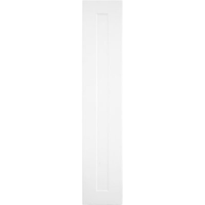 Дверь для шкафа Delinia ID "Ньюпорт" 14.7х76.5 см, МДФ, цвет белый, SM-82624910