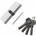 Цилиндр Standers TTAL1-4545CR, 45x45 мм, ключ/ключ, цвет хром, SM-82625283