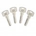 Цилиндр Standers TTAL1-4040GD, 40x40 мм, ключ/ключ, цвет латунь, SM-82625298