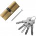 Цилиндр Standers TTBL1-4040, 40x40 мм, ключ/ключ, цвет латунь, SM-82625300