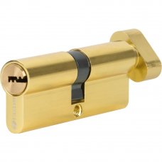 Цилиндр Standers TTAL1-4040NBGD, 40x40 мм, ключ/вертушка, цвет латунь
