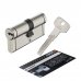 Цилиндр Standers 00712770, 35x35 мм, ключ/ключ, цвет никель, SM-82625311
