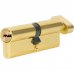 Цилиндр Standers TTAL1-4545NBGD, 45x45 мм, ключ/вертушка, цвет латунь, SM-82625319