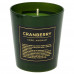 Свеча ароматическая «Cranberry», цвет зелёный, SM-82625942