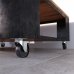 Колесо для мебели поворотное STANDERS без тормоза, площадка, для мягкого пола, 25 мм, до 12 кг, цвет чёрный, SM-82629505