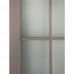 Дверь межкомнатная остеклённая Пьемонт Hardflex цвет платина светлая 70х200 см (с замком и петлями), SM-82636296