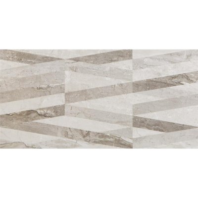 Плитка настенная Marmo Milano Lines 30х60 см 1.44 м² цвет серый, SM-82637808