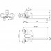 Смеситель для ванны универсальный Ideal Standard Ceraflex однорычажный цвет хром, SM-82640764