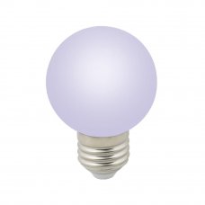 Лампа светодиодная E27 3 Вт шар белый 240 лм, регулируемый цвет света RGB