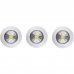 Светодиодный фонарь-подсветка Pushlight 3 Вт на батарейках (комплект из 3 шт.), цвет белый, SM-82660768