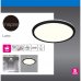 Светильник настенно-потолочный светодиодный влагозащищенный Inspire Lano, 8.5 м², нейтральный белый свет, цвет чёрный, SM-82666386