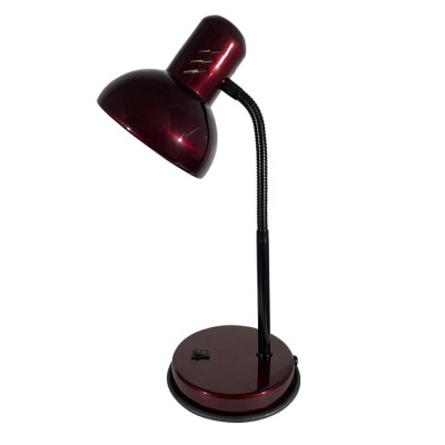 Рабочая лампа настольная «Эйр», цвет вишнёвый, SM-82673539