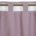 Штора на ленте со скрытыми петлями Pharell Bohemia 4 140x280 см цвет фиолетовый, SM-82679687