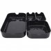 Набор из 4 корзин для выдвижного ящика Sensea Remix цвет чёрный 16.3x5.3x30.2 см, SM-82699521