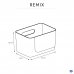 Короб для пенала прямоугольный Sensea Remix цвет белый 12x10.7x17.5 см, SM-82699525