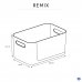 Короб для пенала прямоугольный Sensea Remix L 18x14.2x28.5 см, SM-82699527