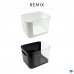 Короб для пенала прямоугольный Sensea Remix цвет черный 16.5x14.2x20 см, SM-82699529