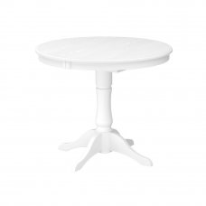 Стол кухонный круглый Delinia Версаль, 2 персоны, d90 см, цвет белый