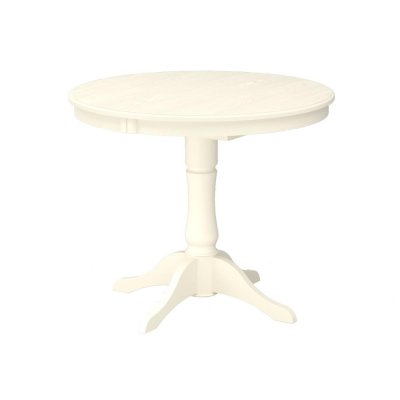 Стол кухонный круглый Delinia Версаль, 2 персоны, d90 см, цвет слоновая кость, SM-82699546