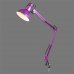 Рабочая лампа настольная KD-312 на струбцине, цвет фиолетовый, SM-82705318