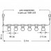 Электрогирлянда наружная Balance нить «Лампочки» 2.4 м 6 LED мультисвет, SM-82712512