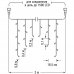 Электрогирлянда наружная Balance «Бахрома» 3 м 72 LED холодный белый IP44, SM-82712525