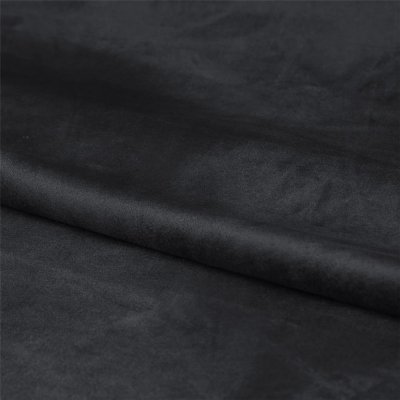 Ткань 1 м/п бархат 150 см цвет чёрный, SM-82714728