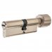 Цилиндр Abus D12 NIS, 45х35 мм, ключ/вертушка, цвет никель, SM-82732452