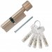 Цилиндр Abus D12 NIS, 35х45 мм, ключ/вертушка, цвет никель, SM-82732453