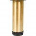 Ножка мебельная круглая 50х150 мм регулируемая сталь цвет бронза, SM-82732495