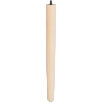 Ножка для табурета круглая 410x10 мм дерево цвет бежевый, SM-82732515