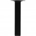 Ножка квадратная 150х25 мм, сталь, цвет черный, SM-82754085
