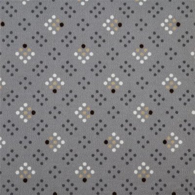 Ковровое покрытие «Тафина», 3.5 м, цвет серый/принт, SM-82754345