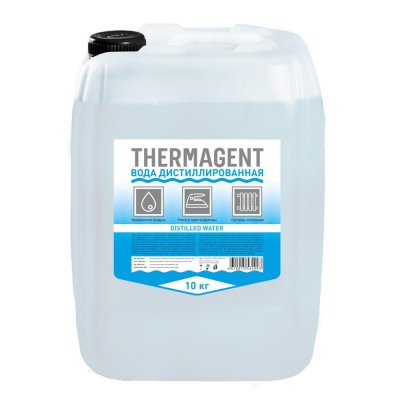 Вода дистиллированная Thermagent, 10 л, SM-82756899