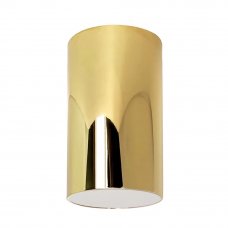 Светильник точечный светодиодный накладной, 1 м², нейтральный белый свет, цвет золото