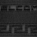 Коврик Inspire Nahel Pin 19 40x60 см, резина, цвет черный, SM-82761210