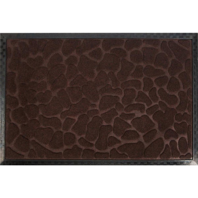 Коврик Inspire Lenzo 40x60 см, полиэфир/резина, цвет коричневый, SM-82761214