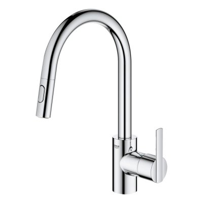 Смеситель для кухни Grohe Feel Clovac с выдвижным изливом, цвет хром, SM-82763232