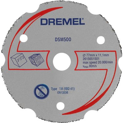 Круг отрезной карбидный для DSM500 Dremel, 77 мм, SM-82763807