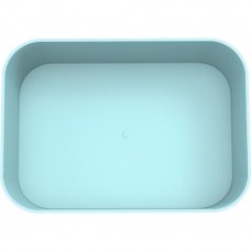 Органайзер для хранения Berossi, 11х7х16 см, цвет голубой