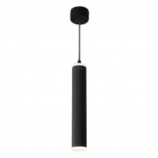Светильник подвесной светодиодный Elektrostandard DLR035, 4 м², нейтральный белый свет, цвет чёрный матовый